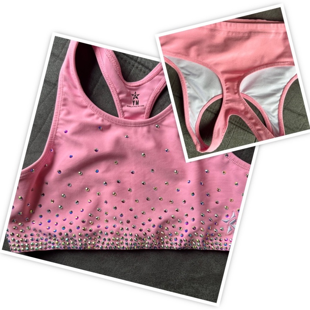 REBEL ATHLETIC SPORT BRA CRYSTAL ORCHID YM